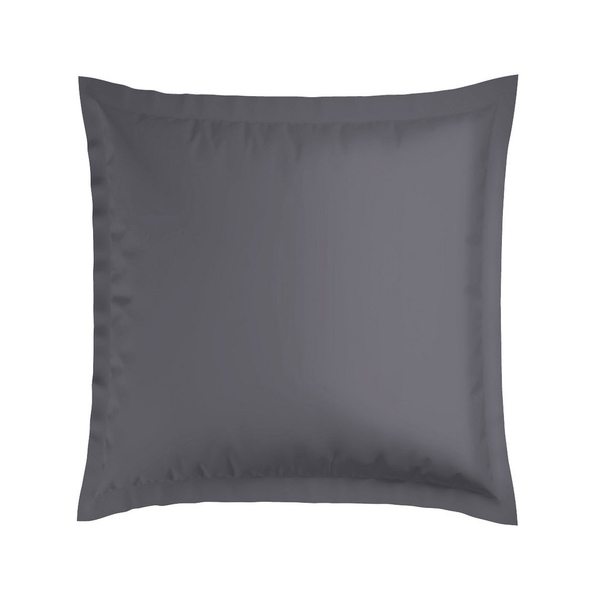 Set Di 2 Federe In Raso Di Cotone - Paisley Grigio / Tortora
