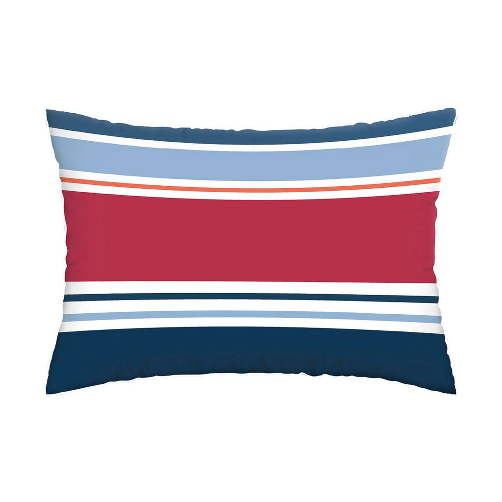 Set De 2 Taies D'Oreiller Satin De Coton - À L'Infini Bleu Foncé