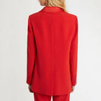 Blazer - Rojo Naranja - Mujer