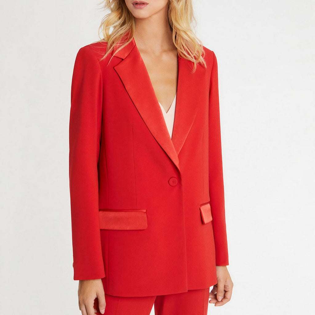 Blazer - Rojo Naranja - Mujer