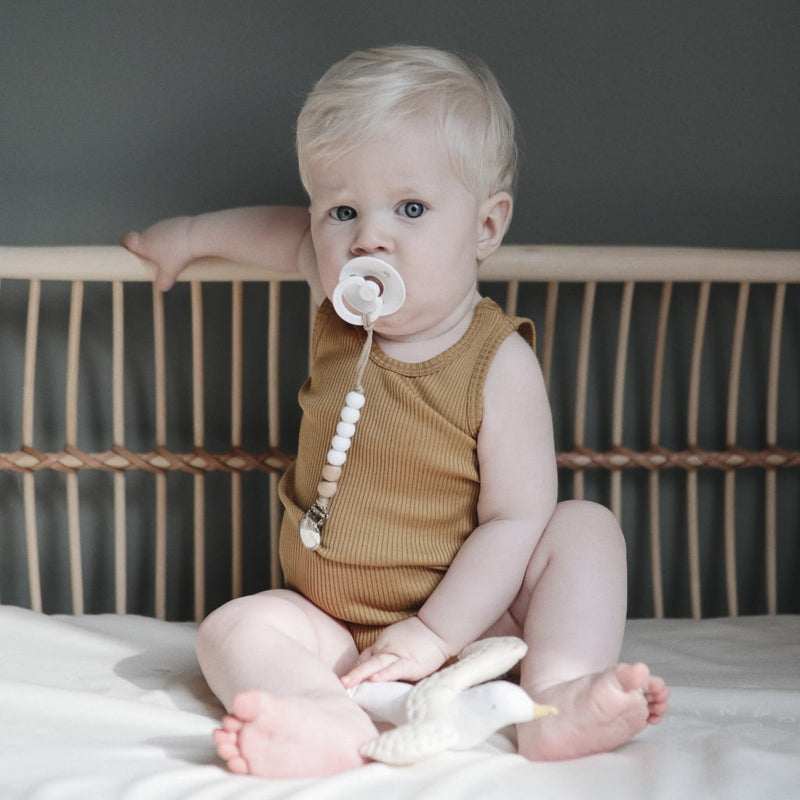 Minimalisma - Golden Leaf Silk Bornholm Bodysuit