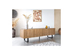 Opera - TV Unit - Oak Effect and Black Marble Imitation