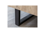 Opera - TV Unit - Oak Effect and Black Marble Imitation