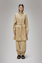 Jacka Curve Long Jacket W3 - Sand - Unisex