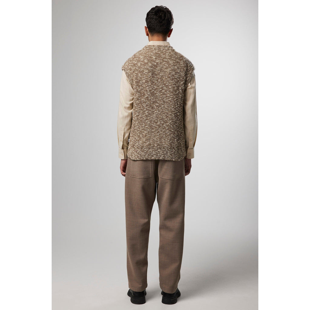 Jesse Sleeveless Jumper - Pyramid Mouline