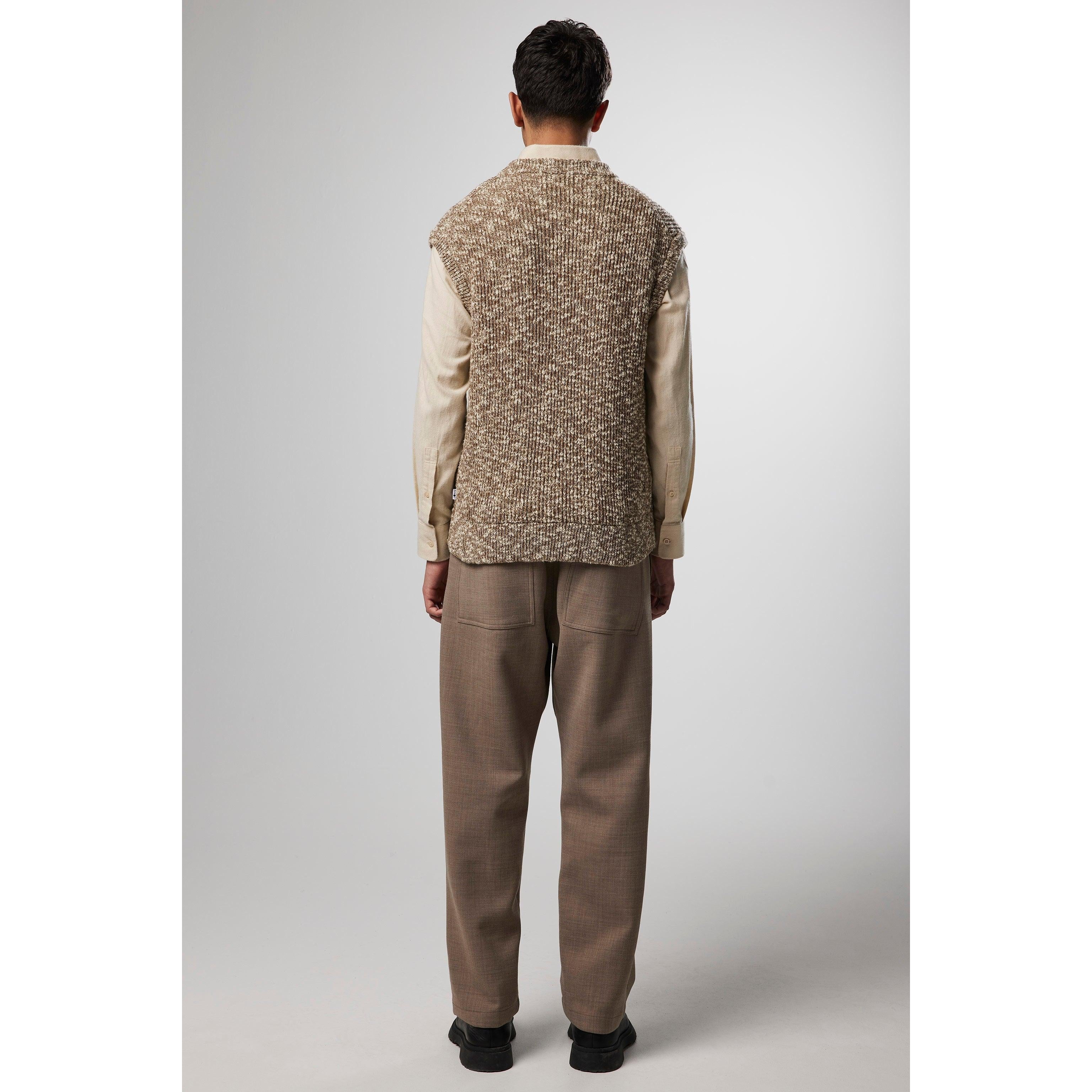 Jesse Sleeveless Jumper - Pyramid Mouline