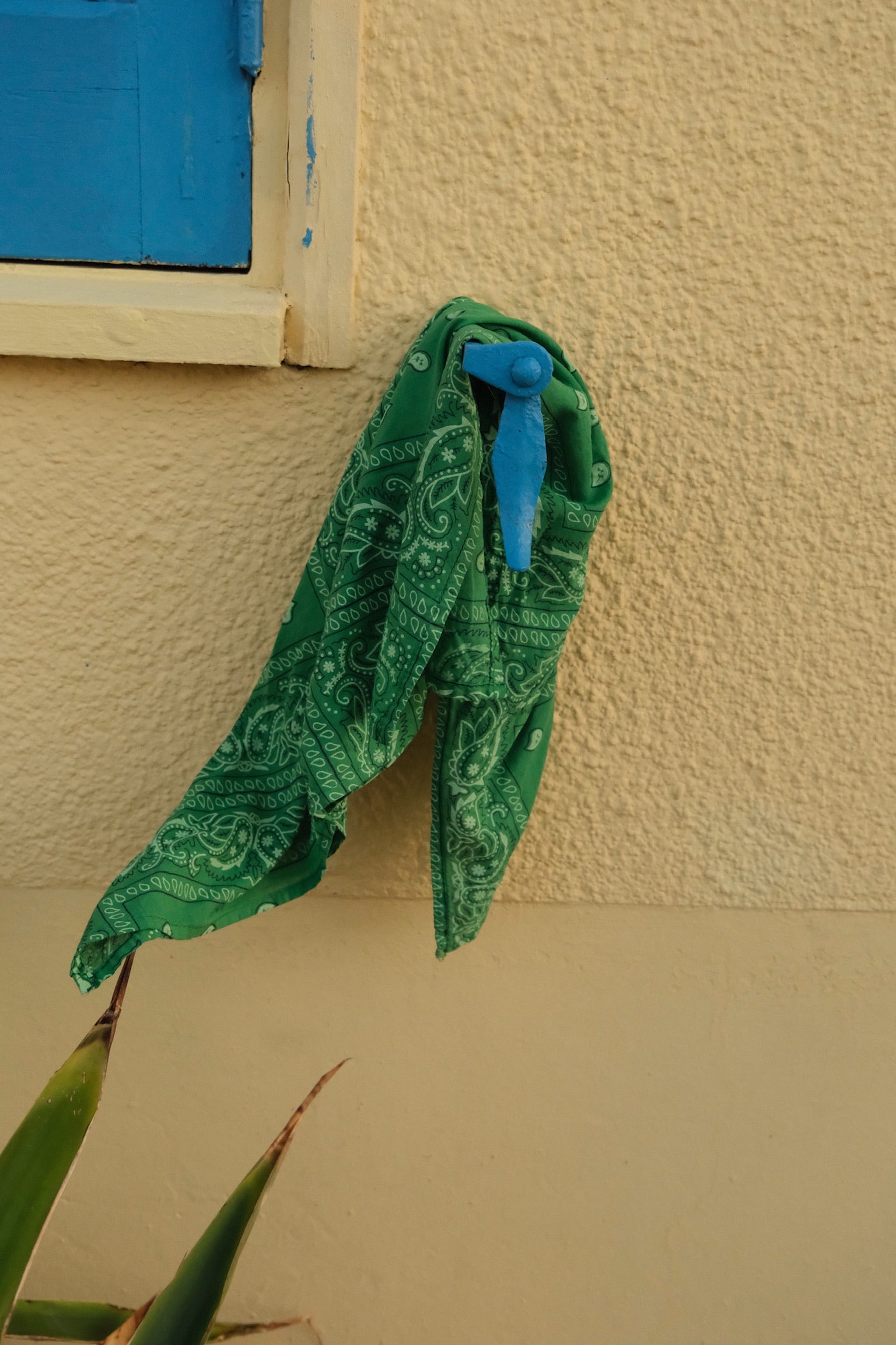 Foulard bandana vert