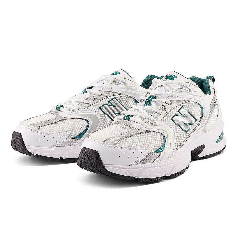 Baskets New Balance Mr530 - Blanc, Gris, Vert Foncé