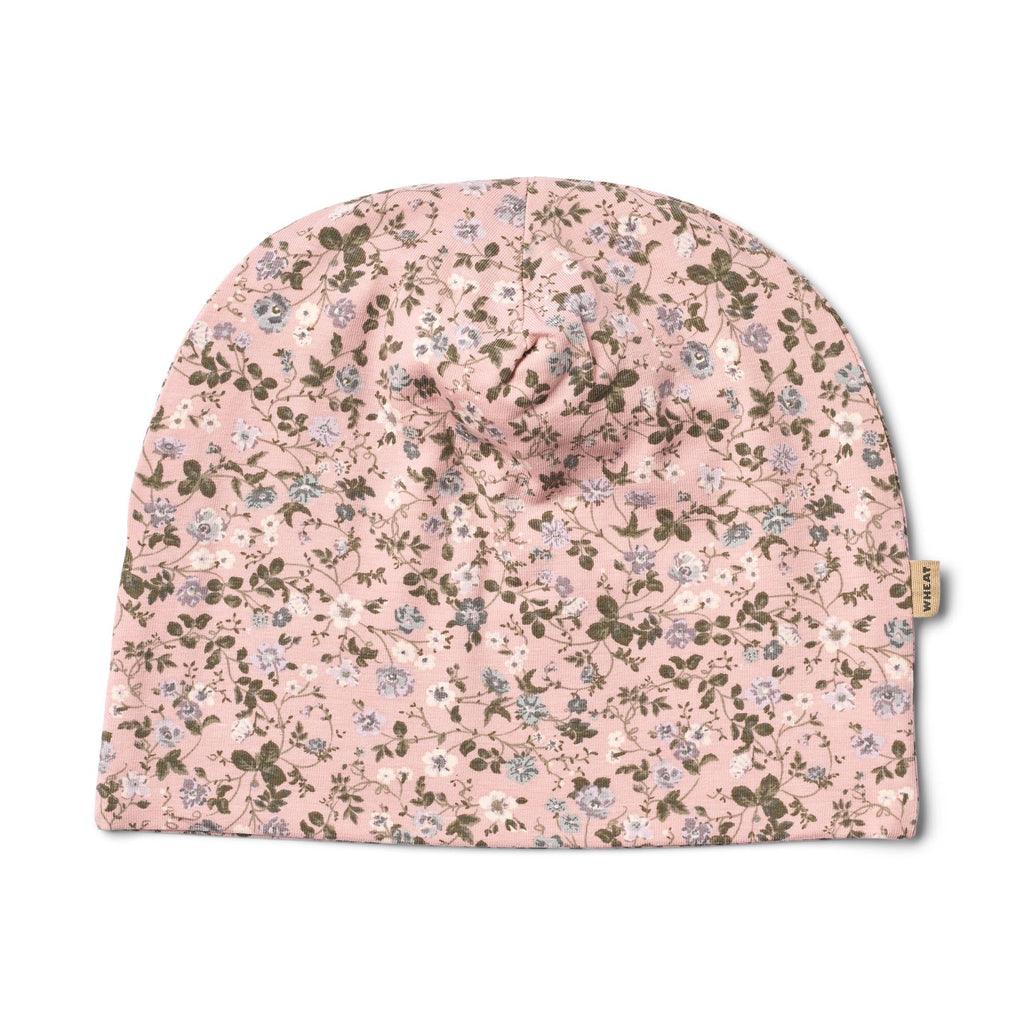 2 Gorros Suaves Aidan - Rose Powder Flowers - Niña