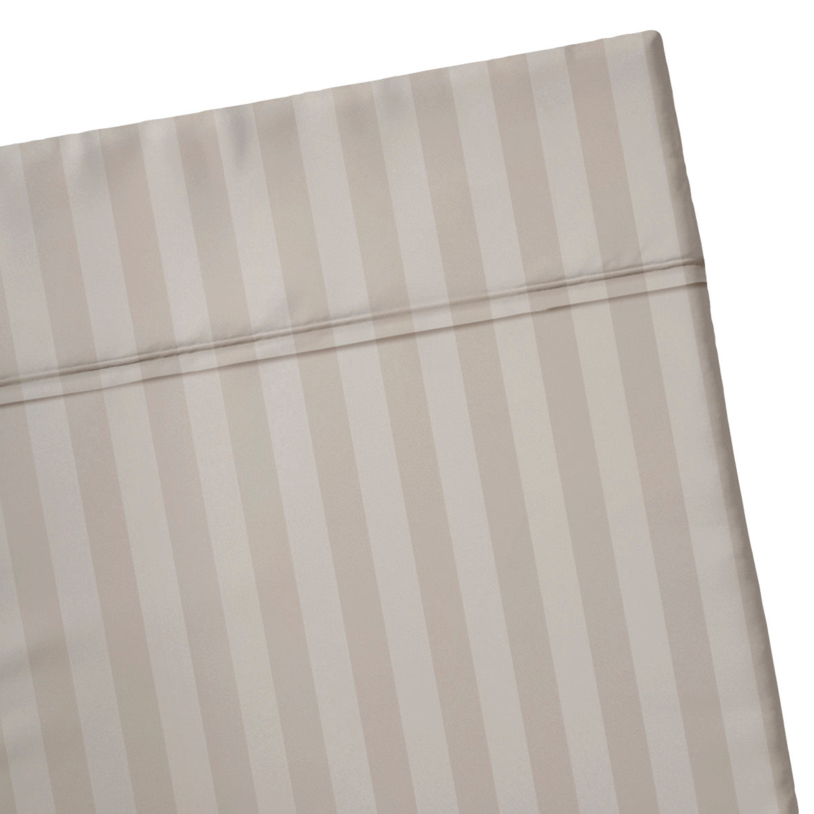 Sábana Encimera Satén De Algodón Dobby Stripe - Dobby Stripe Woven - Topo