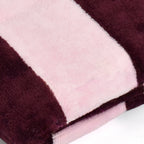 Telo da Bagno in Cotone Velluto - Cadence Bordeaux / Rosa