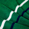 Drap De Bain Coton Peigné Jacquard Ds - Escadre Émeraude