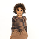 Camiseta lana merino atlántica Almost-Nut Stripes - Selección Minimalisma disponible en amaetc.com, concept store eco-friendly para niños