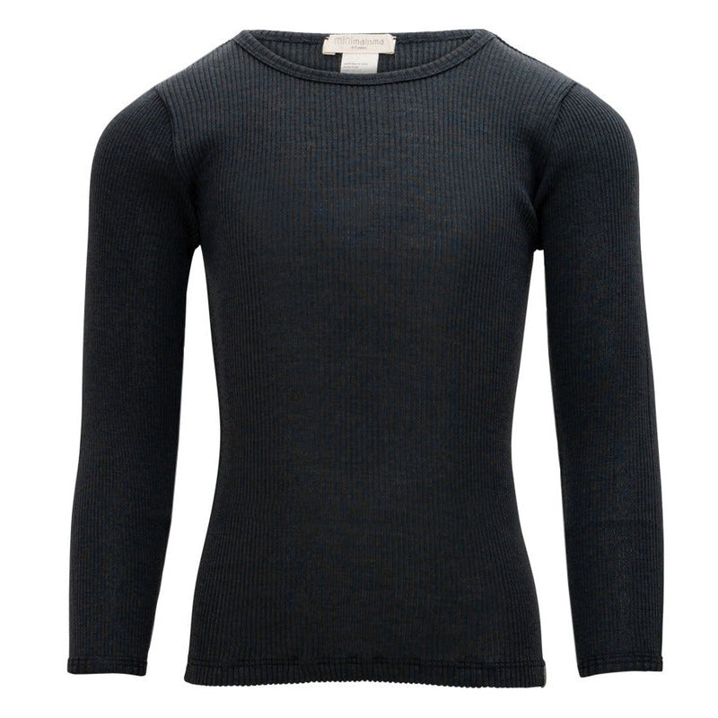 Camiseta Atlantic de lana merino verde oscuro - Selección Minimalisma disponible en amaetc.com, concept store ecológico para niños