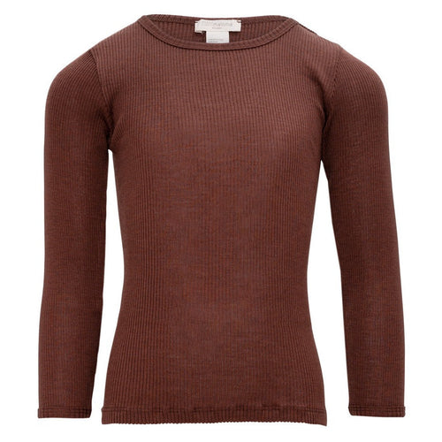 Camiseta Atlantic en lana merino de pan de jengibre - Selección Minimalisma disponible en amaetc.com, concept store ecológico para niños