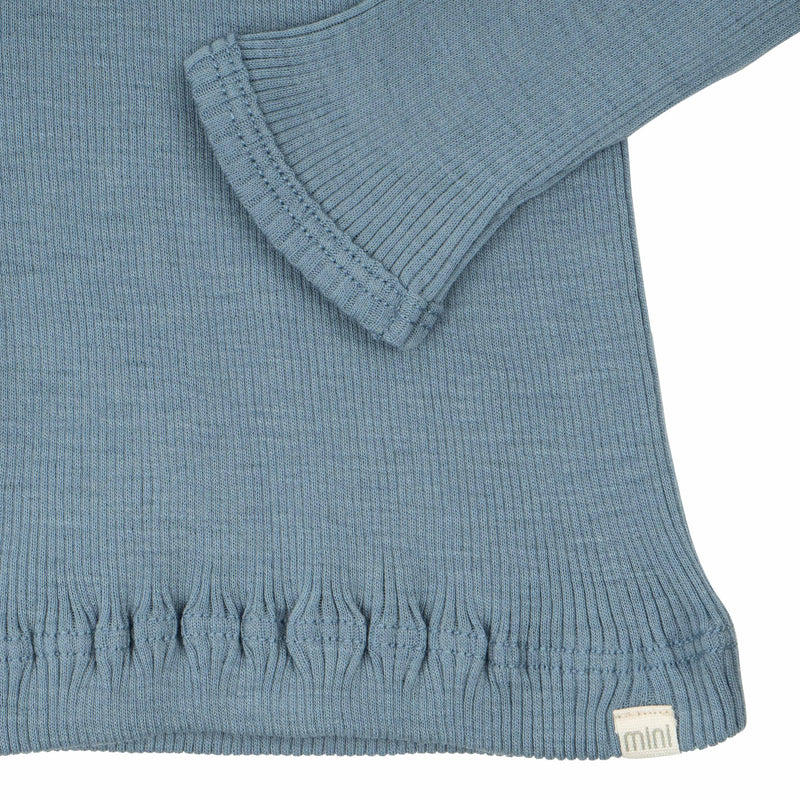 Camiseta Winter Sky de lana merino atlántica - Selección Minimalisma disponible en amaetc.com, concept store ecológico para niños