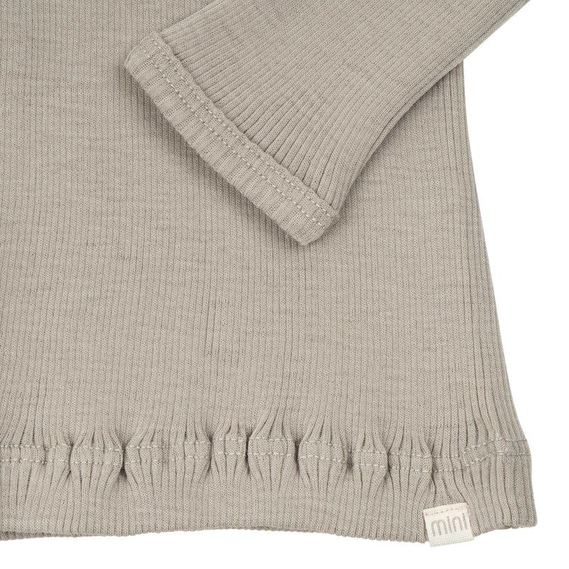 Minimalisma - T-Shirt Atlantic En Laine Mérinos Winter Fog