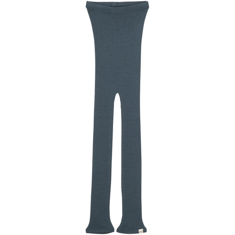 Minimalisma - Arona Leggings In Merino Wool Thunder Blue