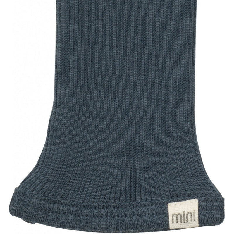 Minimalisma - Arona Leggings In Merino Wool Thunder Blue