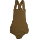 Barboteuse Juhu en piquet de coton bio Nutmeg - Sélection Minimalisma à retrouver sur amaetc.com, concept store eco friendly pour enfants