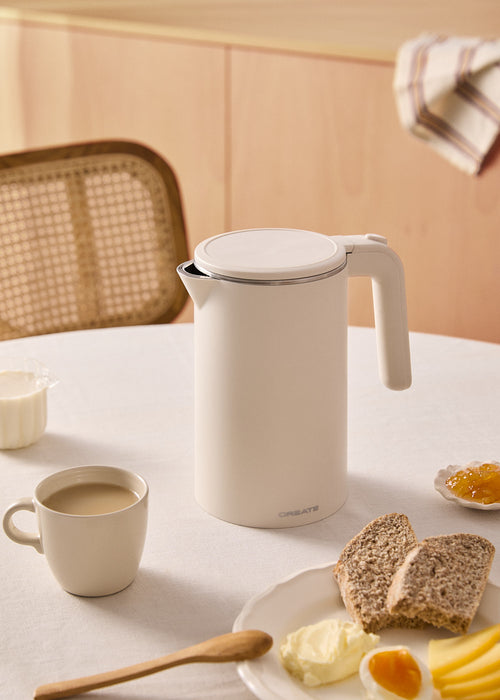 Kettle Studio Pro - Bouilloire Électrique - 1L - Blanc Cassé