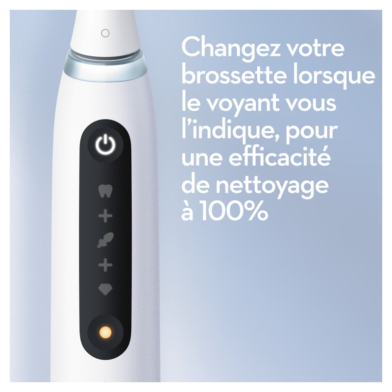 Oral-B Io5N - Avec Etui De Voyage - Blanche - Brosse À Dents Électrique Connectée