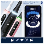 Cepillo de dientes eléctrico conectado Oral-B Io5N con estuche de viaje