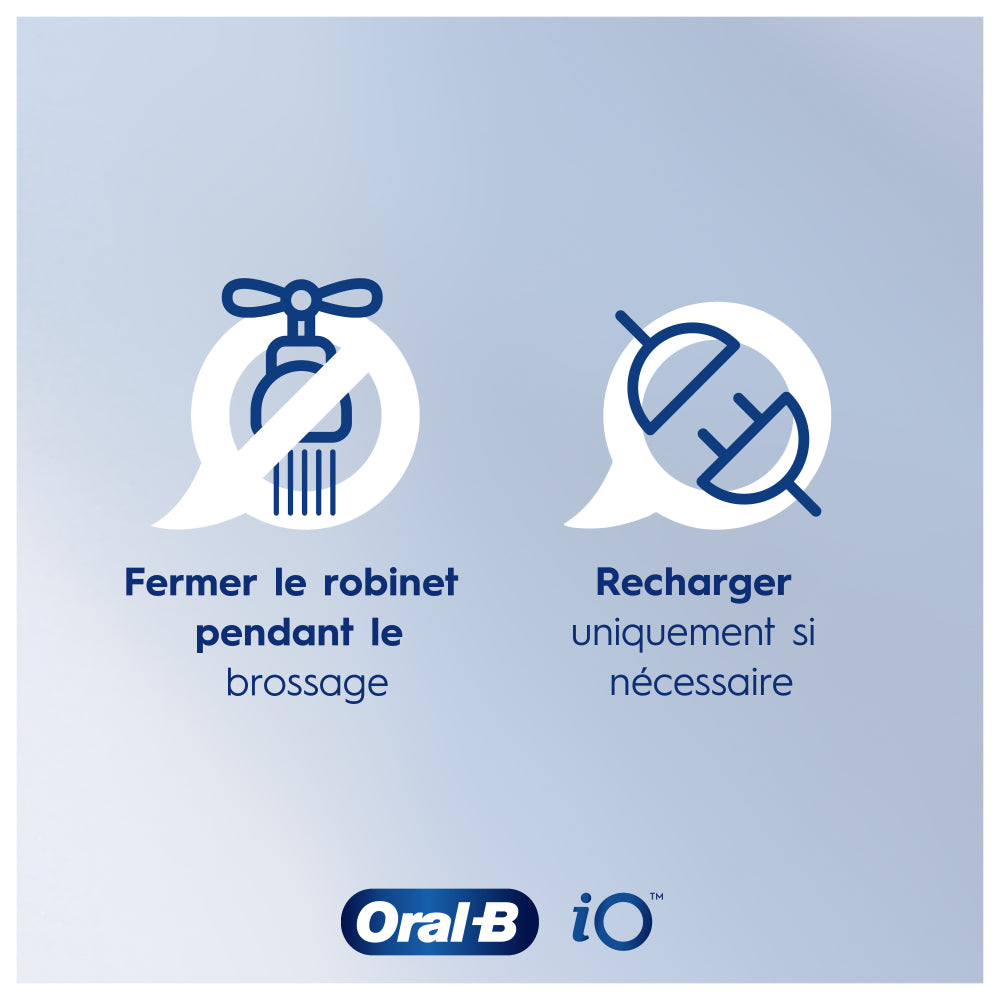 Cepillo de dientes eléctrico conectado Oral-B Io5N con estuche de viaje
