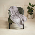 Maxi Fleece Throw/Bedspread - Taupe - Plain