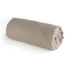 Drap-Housse Satin De Coton - Taupe - Uni