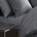 Drap-Housse Satin De Coton - Gris Clair - Uni