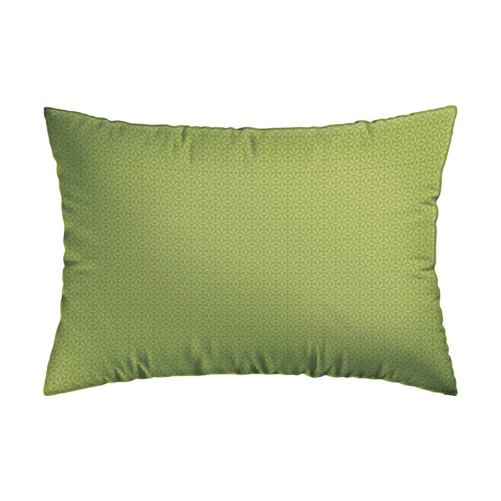 Set Of 2 Cotton Sateen Pillowcases - Green - Floral Whisper