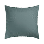 Set De 2 Fundas De Almohada Satén De Algodón - Verde - Harmonie Des Oiseaux