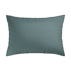 Set De 2 Fundas De Almohada Satén De Algodón - Verde - Harmonie Des Oiseaux