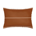 Set De 2 Taies D'Oreiller Satin De Coton - Brun - Camille