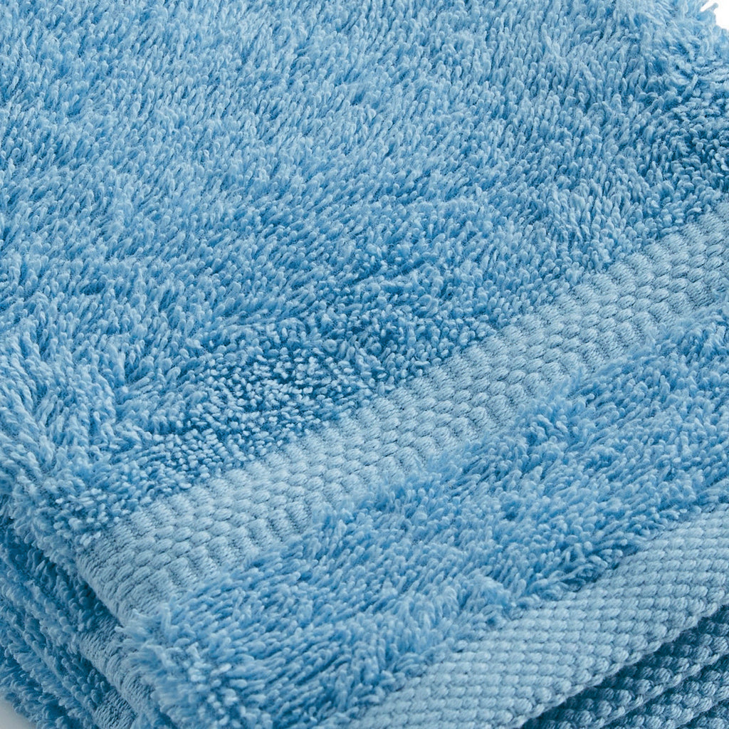 Set of 4 Flannels - Sky Blue - Vague