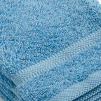 Set of 4 Flannels - Sky Blue - Vague
