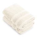 Set De 2 Serviettes - Ivoire - Vague