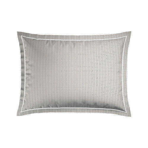 Set De 2 Taies D'Oreiller Coton Percale - Taupe - Nantes