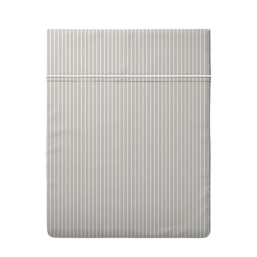 Drap Plat Coton Percale - Taupe - Nantes