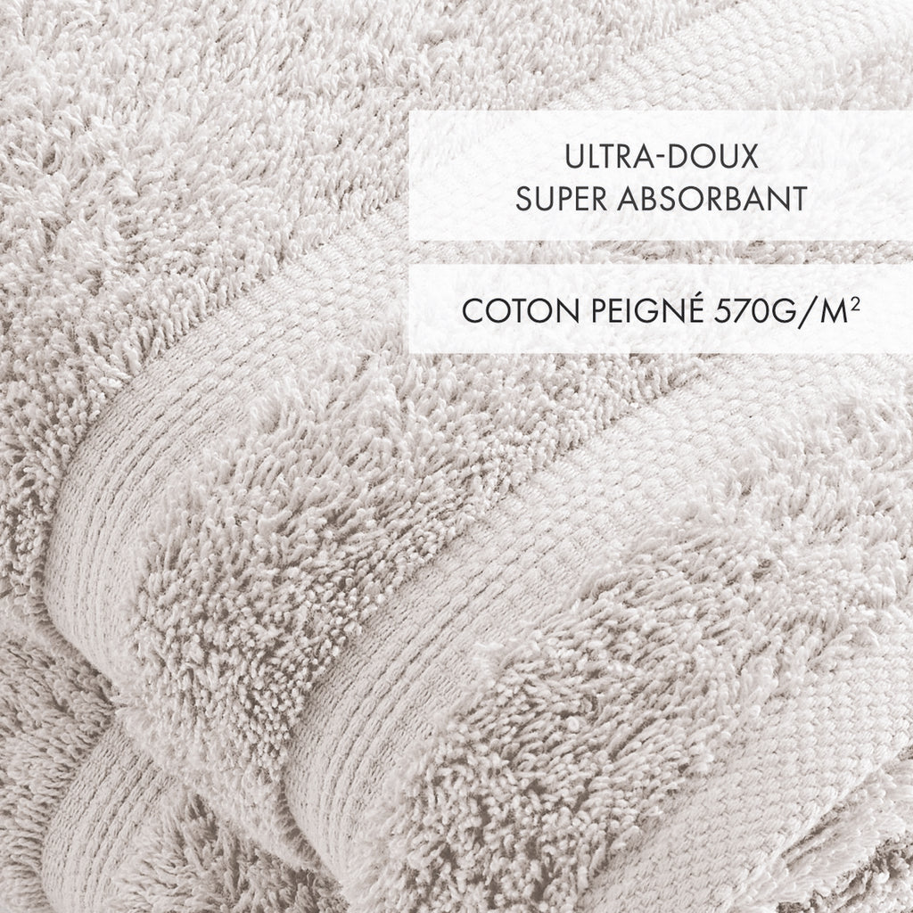 Set De 2 Serviettes - Sable - Vague