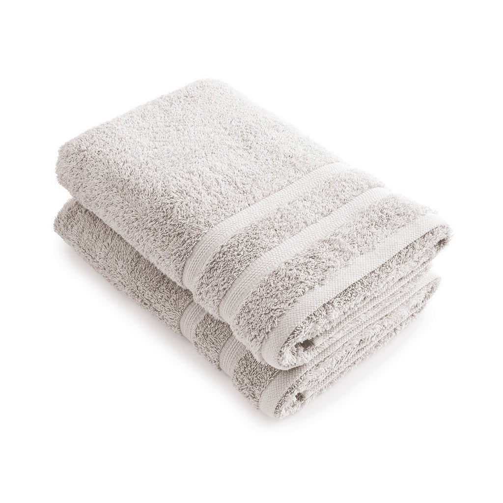 Set De 2 Draps De Bain - Sable - Vague
