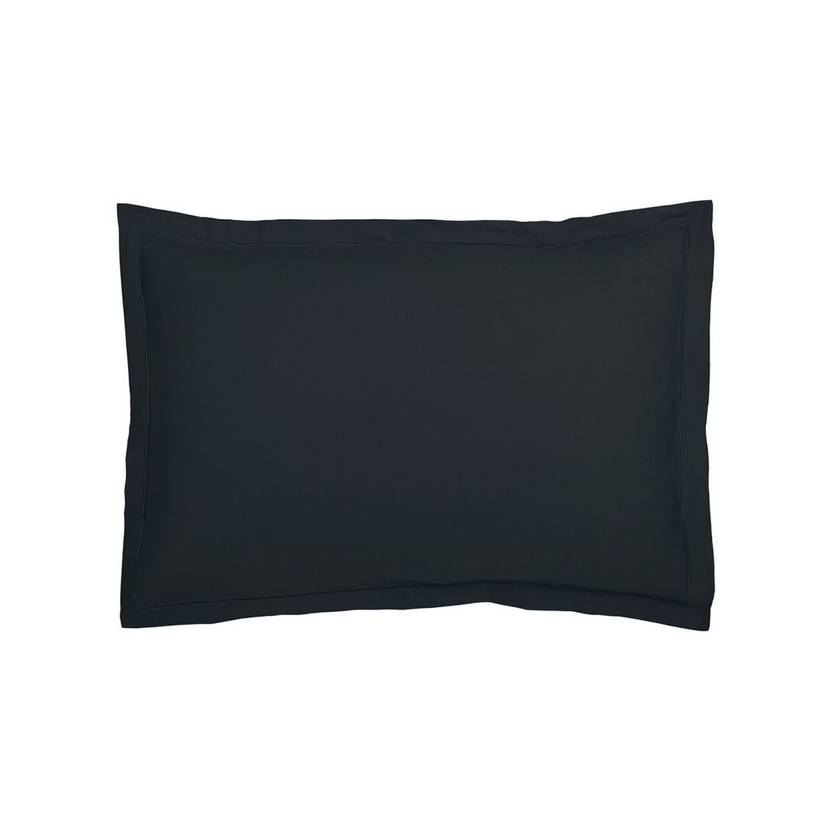 Set de 2 fundas de almohada de satén de algodón - Azul 11 - Liso 1 Baratta