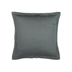 Set De 2 Taies D'Oreiller Satin De Coton - Gris 02 - Uni 1 Baratta