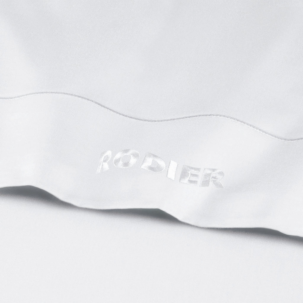 Drap Plat Satin De Coton - Blanc 01 - Uni 1 Baratta