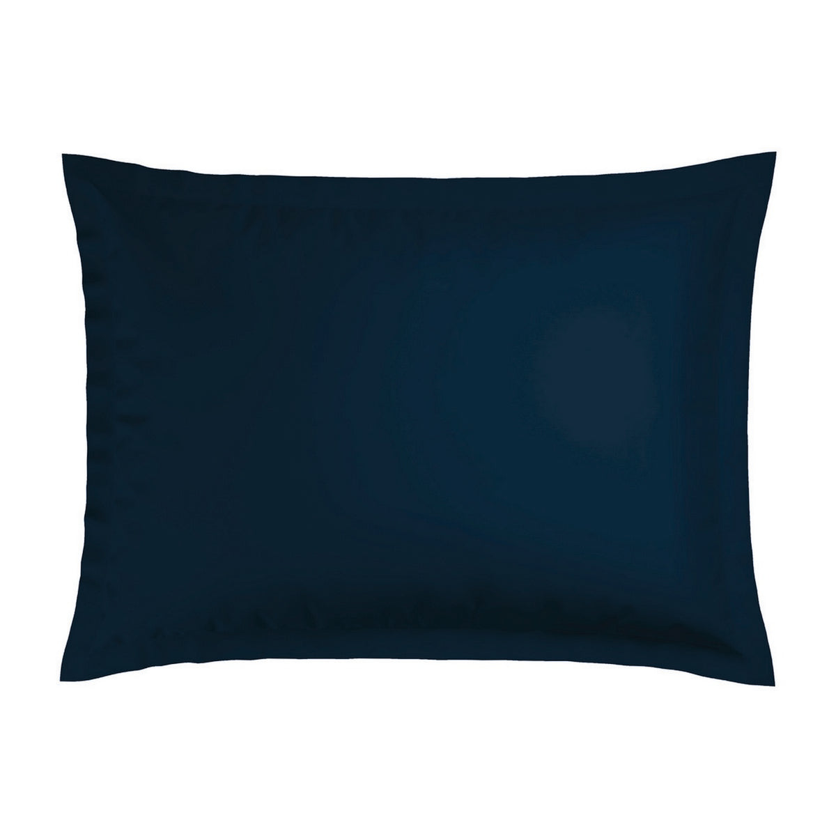 Set di 2 federe in raso di cotone - Blu 11 - Tinta unita