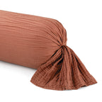 Taie De Traversin Gaze De Coton - Terracotta 02 - Uni