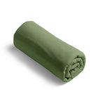 Drap-Housse Satin De Coton - Vert 11 - Uni