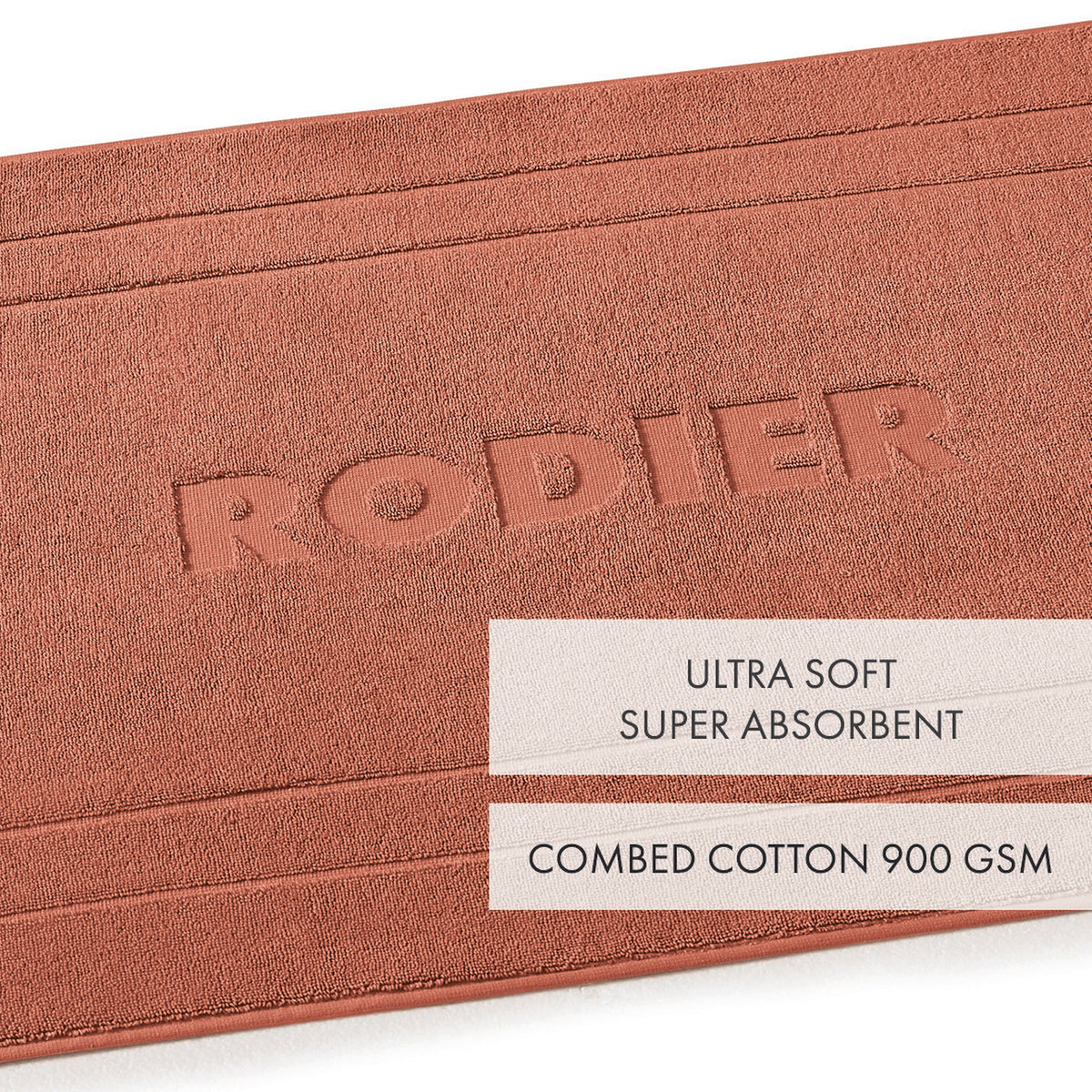 Tapis De Bain - Terracotta