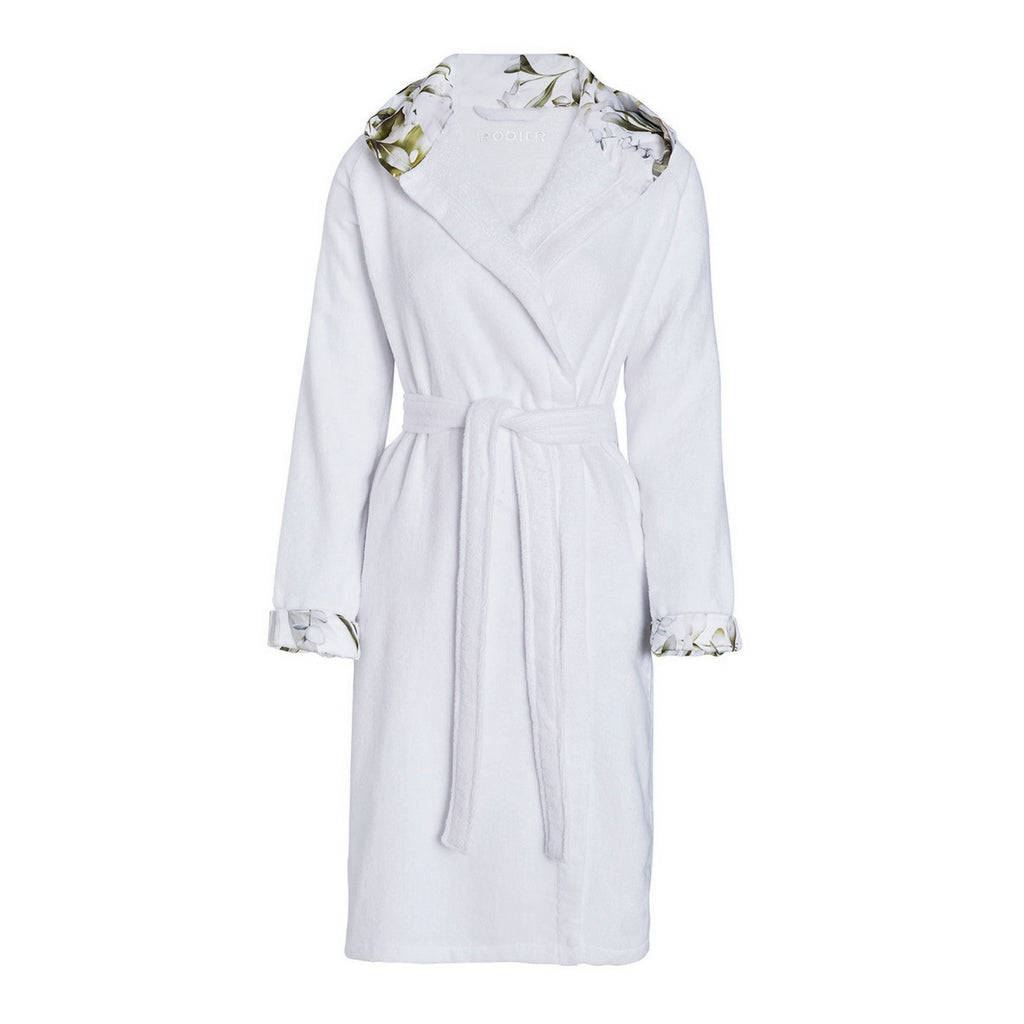 Albornoz Con Capucha - Blanco - Jungle